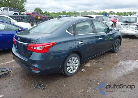 2016 Nissan Sentra Sv из США, поврежденный, VIN 3N1AB7AP0GL671185
